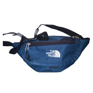 The North Face Blue Belt Bag with Adjustable Straps